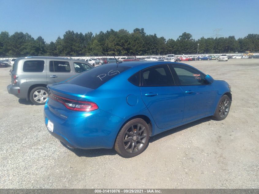 2015 DODGE DART SXT 1C3CDFBB2FD363635