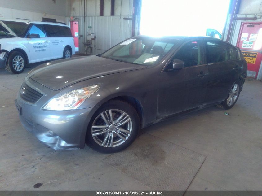 2013 INFINITI G37 SEDAN X JN1CV6AR8DM350492