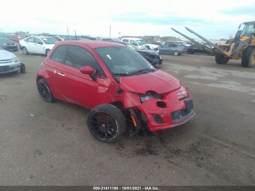 2013 FIAT 500 TURBO 3C3CFFHHXDT593789