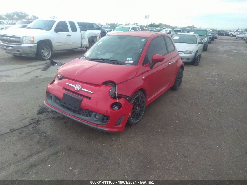 2013 FIAT 500 TURBO 3C3CFFHHXDT593789