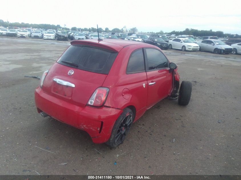 2013 FIAT 500 TURBO 3C3CFFHHXDT593789