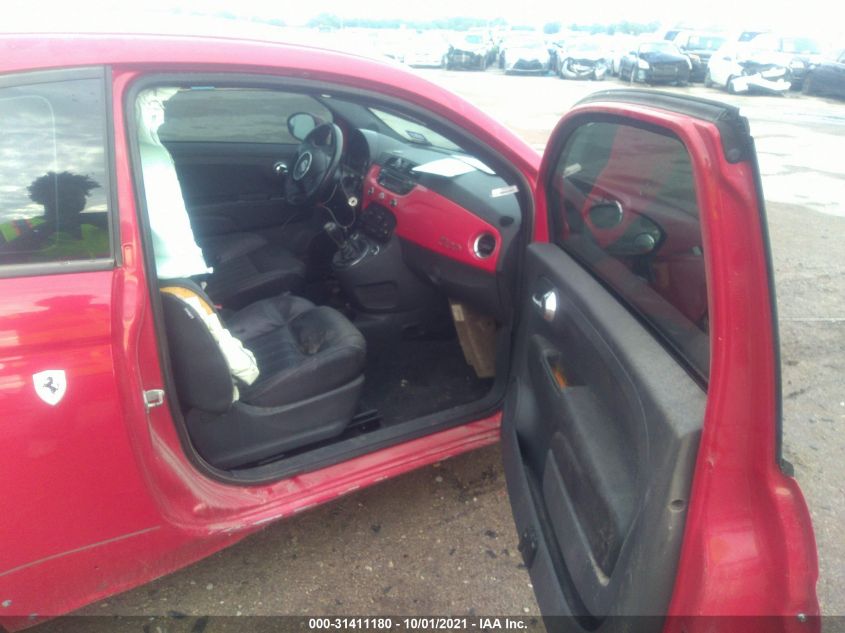 2013 FIAT 500 TURBO 3C3CFFHHXDT593789