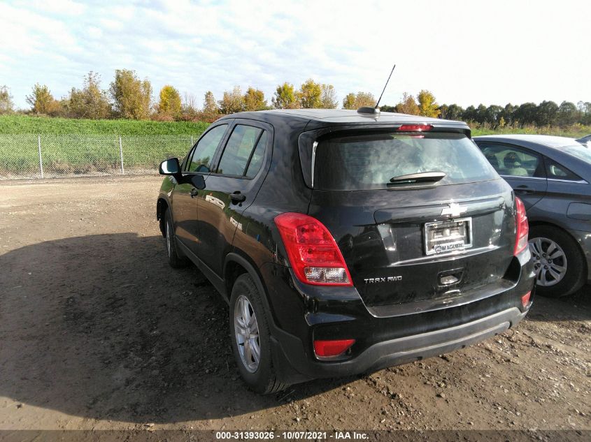 2018 CHEVROLET TRAX LS 3GNCJNSB5JL158030