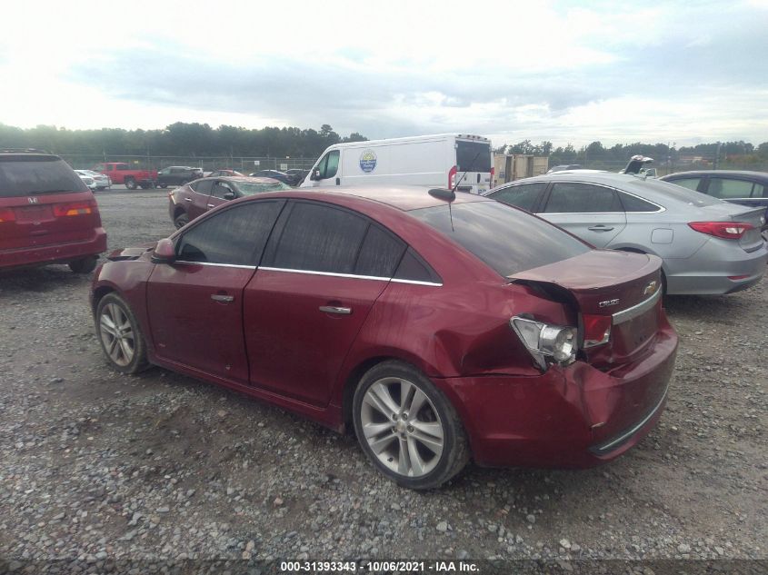 2015 CHEVROLET CRUZE LTZ 1G1PG5SB6F7248574