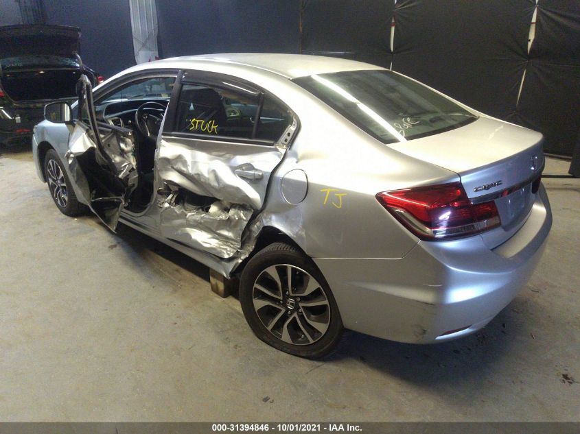 2013 HONDA CIVIC SDN EX 19XFB2F86DE270408