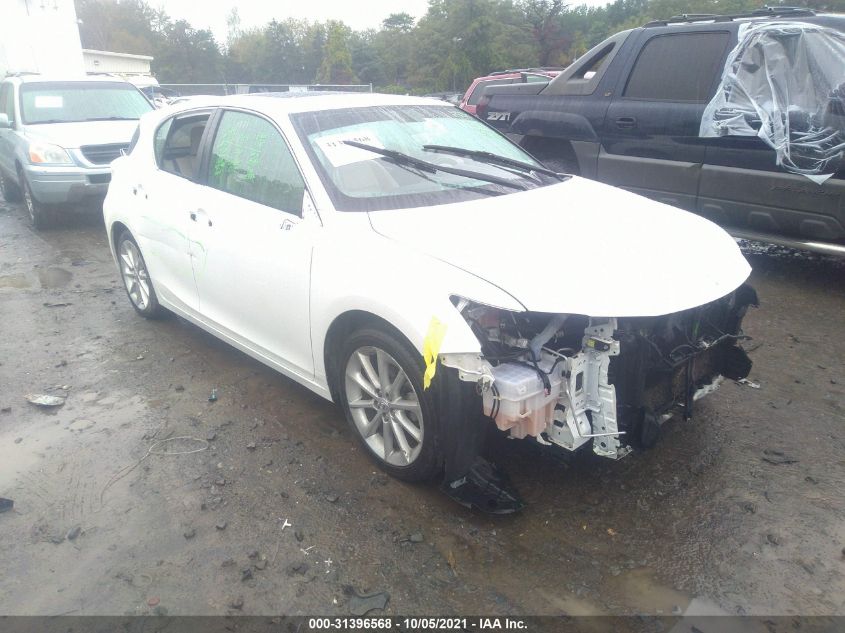 2013 LEXUS CT 200H HYBRID JTHKD5BHXD2166189