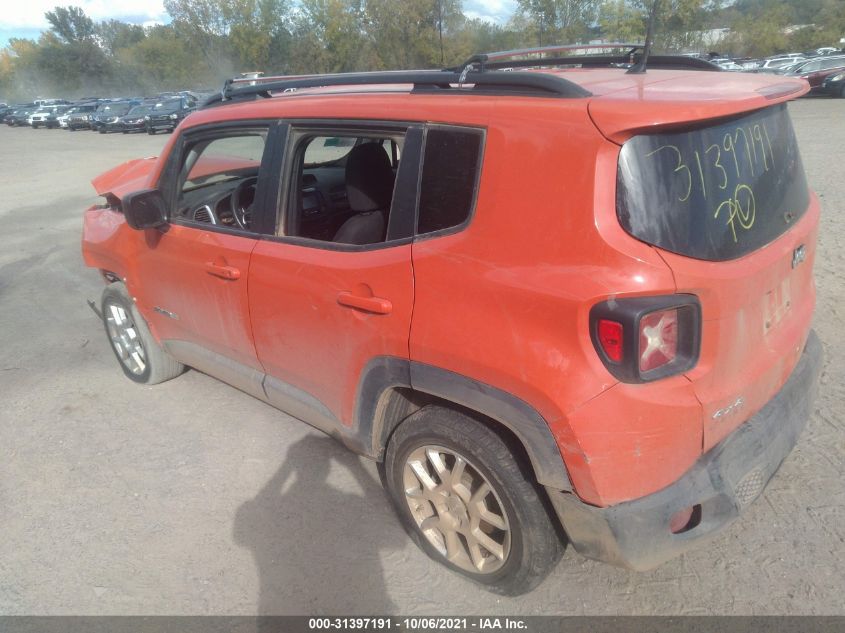2019 JEEP RENEGADE SPORT ZACNJBAB0KPJ81786