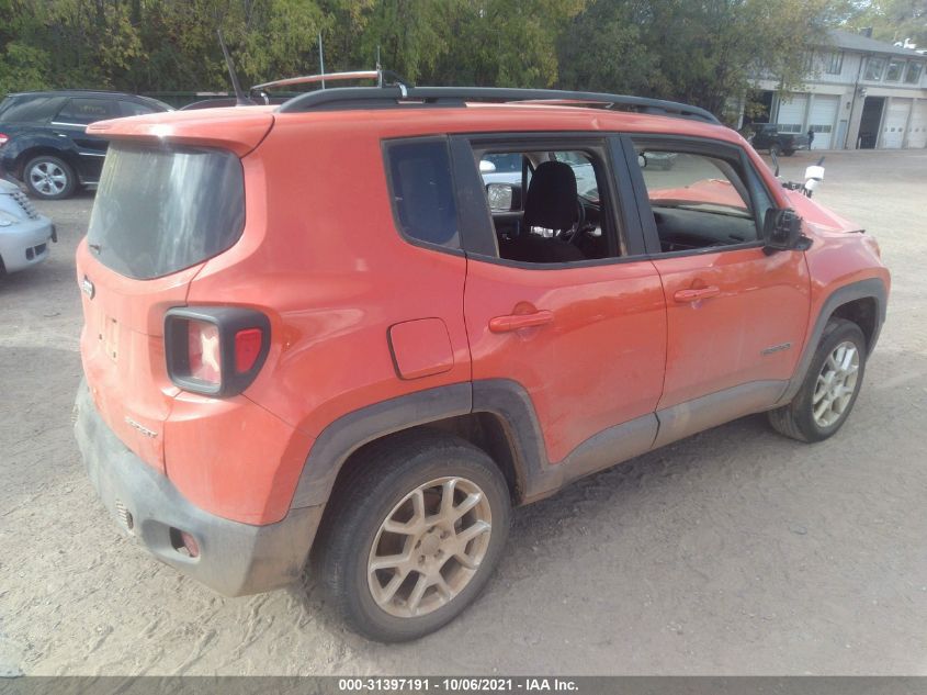 2019 JEEP RENEGADE SPORT ZACNJBAB0KPJ81786