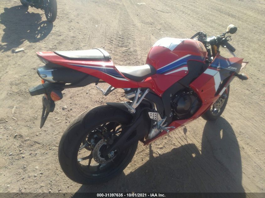 2021 HONDA CBR600 RA JH2PC40J5MK700040