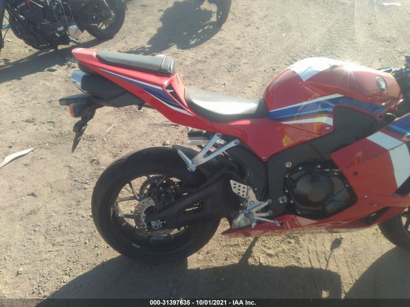 2021 HONDA CBR600 RA JH2PC40J5MK700040