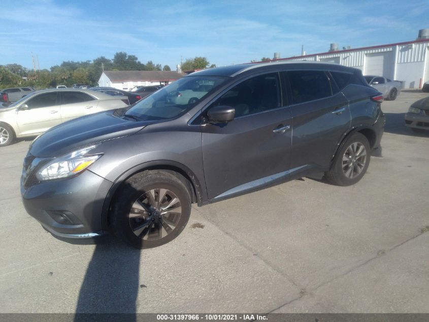 2017 NISSAN MURANO SL 5N1AZ2MG1HN129498
