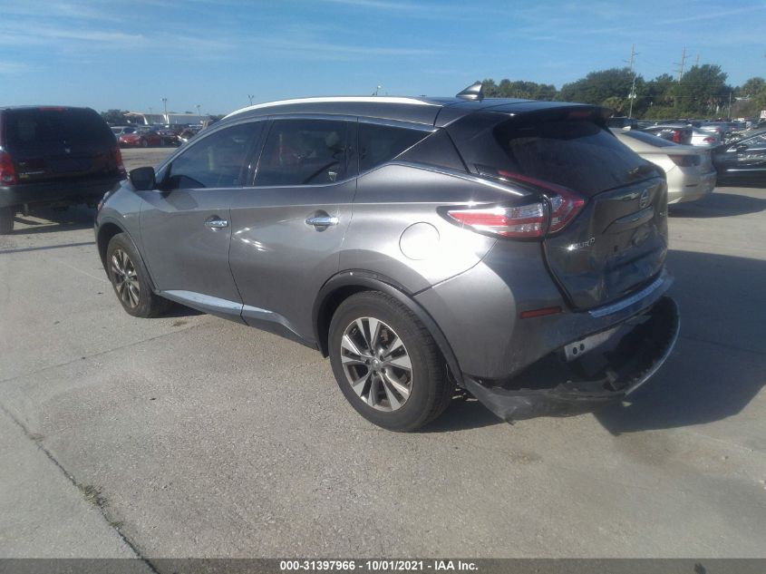 2017 NISSAN MURANO SL 5N1AZ2MG1HN129498