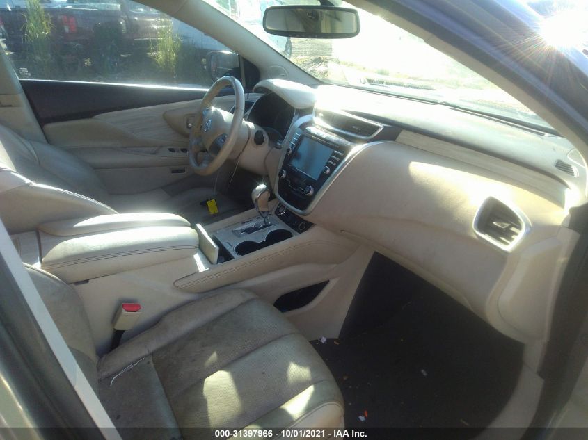 2017 NISSAN MURANO SL 5N1AZ2MG1HN129498