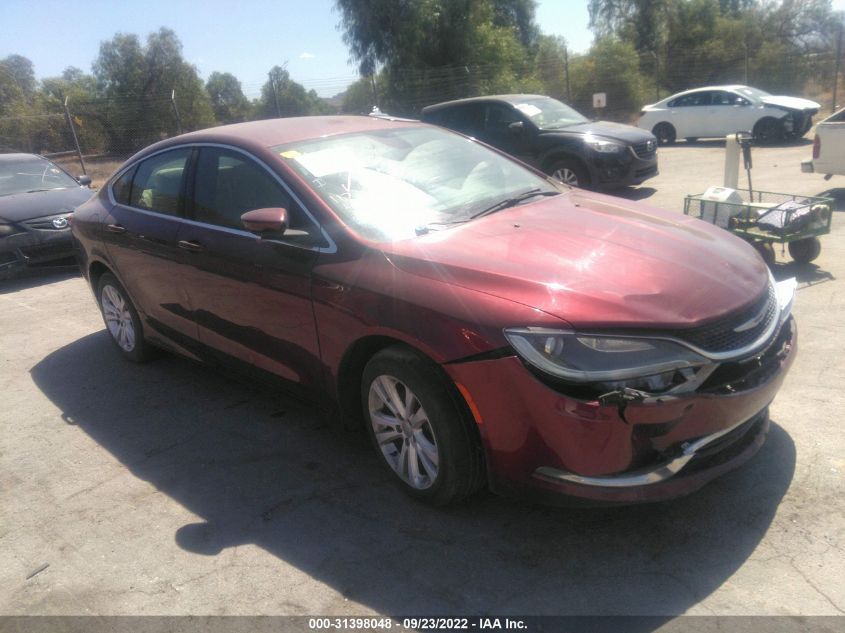 2016 CHRYSLER 200 LIMITED - 1C3CCCAB5GN108766