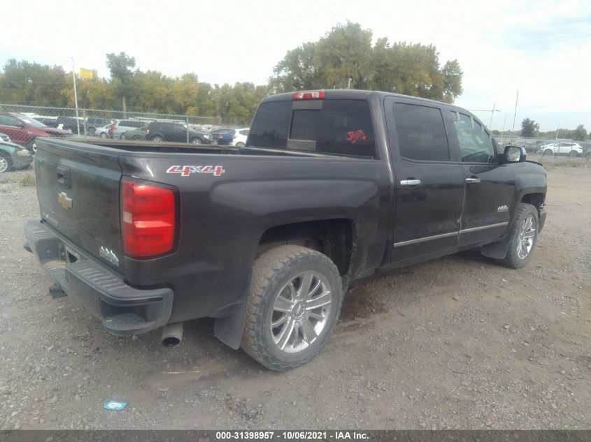 2014 CHEVROLET SILVERADO 1500 HIGH COUNTRY 3GCUKTEC4EG422095