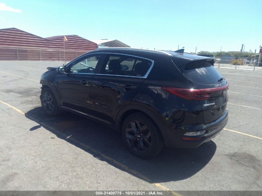 2020 KIA SPORTAGE S KNDP63AC7L7652715