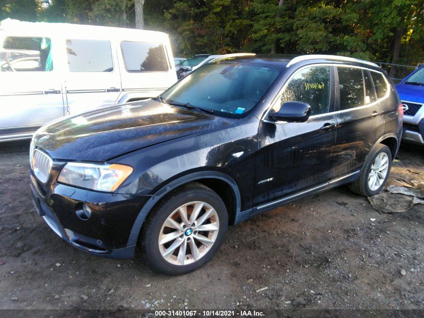 2013 BMW X3 XDRIVE28I 5UXWX9C52D0A30285