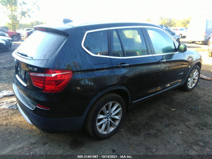 2013 BMW X3 XDRIVE28I 5UXWX9C52D0A30285