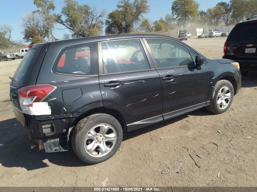2014 SUBARU FORESTER 2.5I JF2SJAACXEH542639