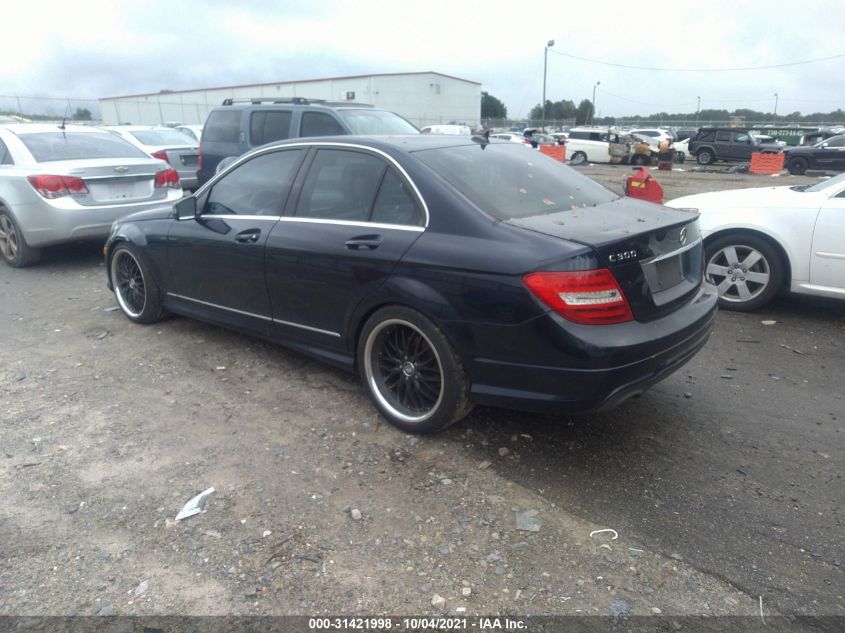 2013 MERCEDES-BENZ C-CLASS C 300 SPORT WDDGF8AB0DR272616