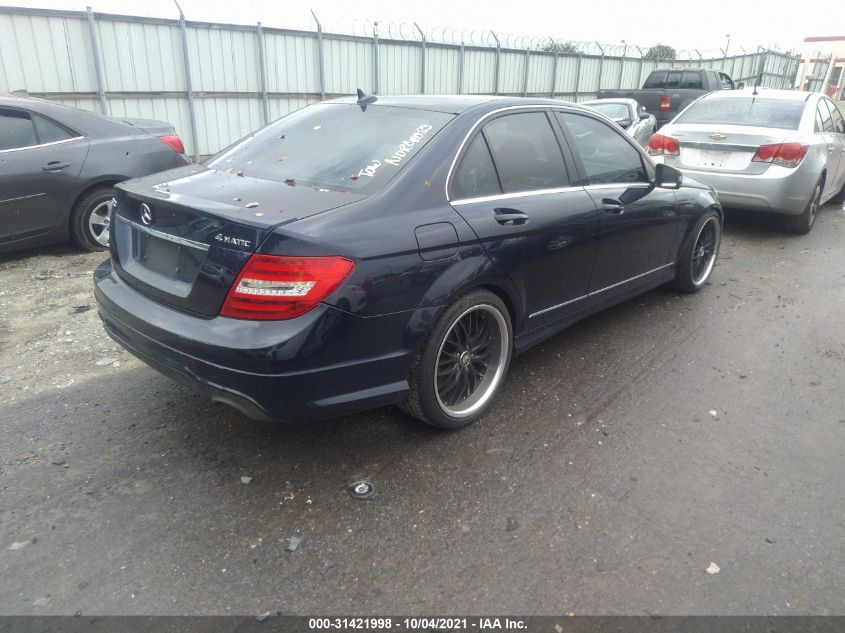2013 MERCEDES-BENZ C-CLASS C 300 SPORT WDDGF8AB0DR272616