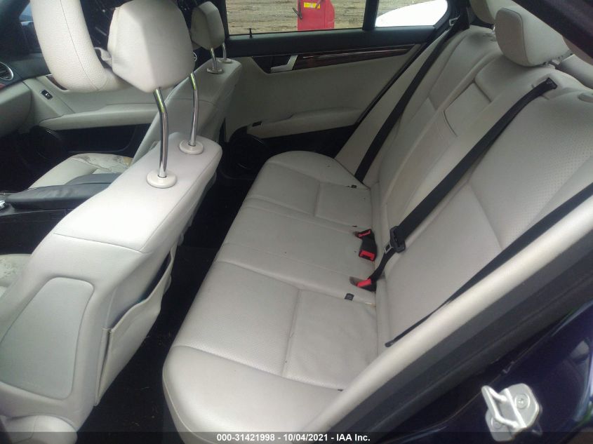 2013 MERCEDES-BENZ C-CLASS C 300 SPORT WDDGF8AB0DR272616