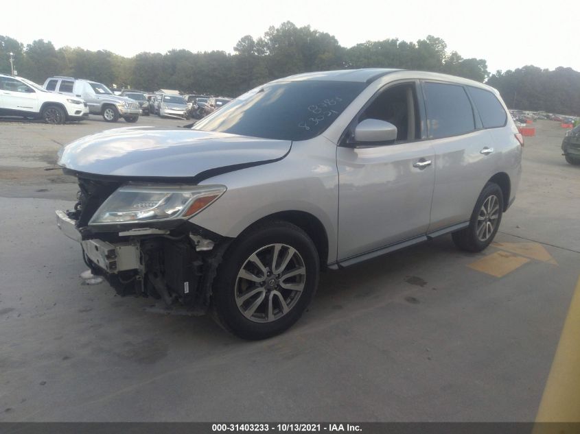 2013 NISSAN PATHFINDER S 5N1AR2MN7DC618783