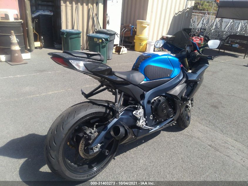2011 SUZUKI GSX750 JS1GR7MAXB2104464