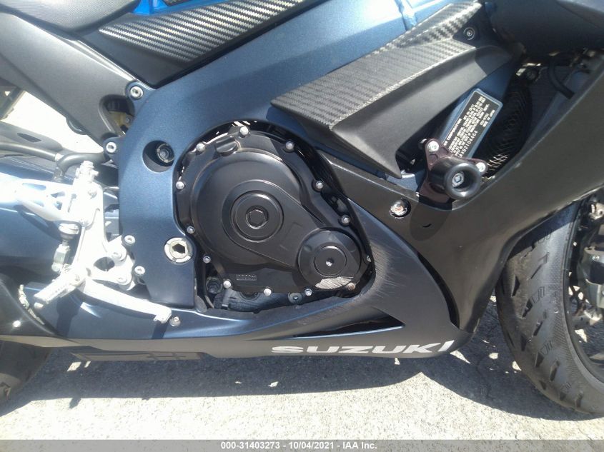 2011 SUZUKI GSX750 JS1GR7MAXB2104464