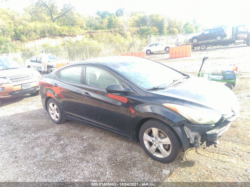 2013 HYUNDAI ELANTRA GLS 5NPDH4AE8DH341909