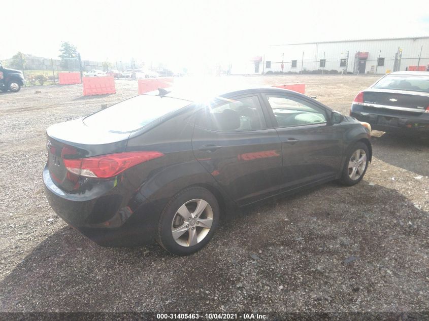 2013 HYUNDAI ELANTRA GLS 5NPDH4AE8DH341909