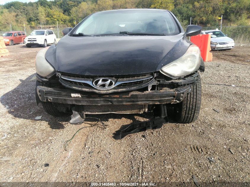 2013 HYUNDAI ELANTRA GLS 5NPDH4AE8DH341909