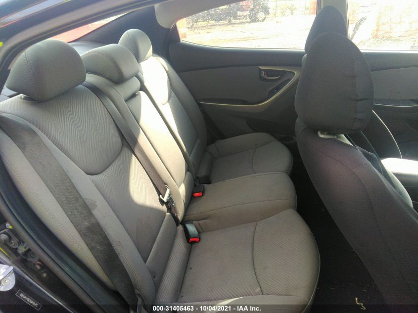 2013 HYUNDAI ELANTRA GLS 5NPDH4AE8DH341909