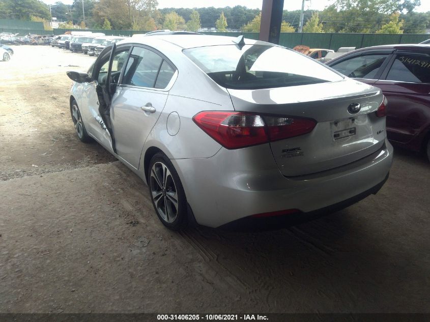 2015 KIA FORTE EX KNAFX4A8XF5266491
