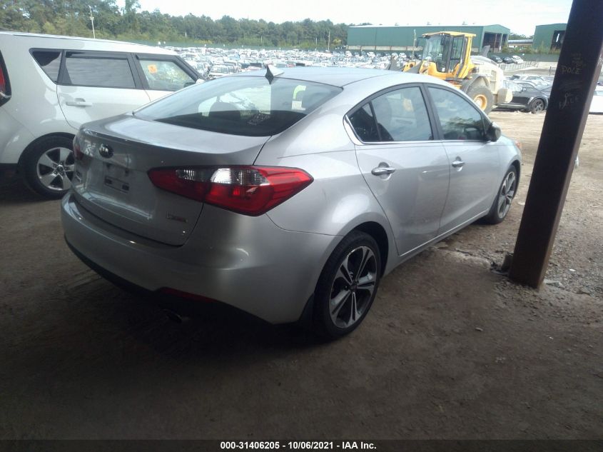 2015 KIA FORTE EX KNAFX4A8XF5266491