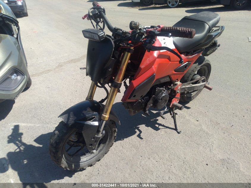 2017 HONDA GROM 125 - MLHJC6111H5205196