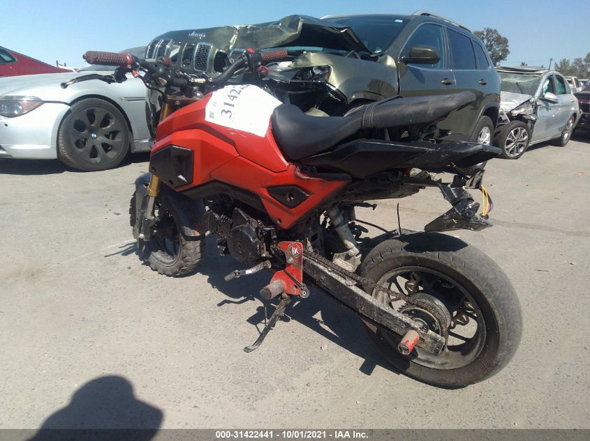 2017 HONDA GROM 125 - MLHJC6111H5205196