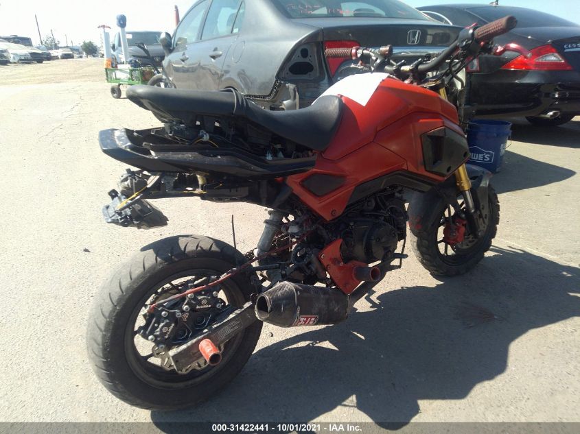 2017 HONDA GROM 125 - MLHJC6111H5205196
