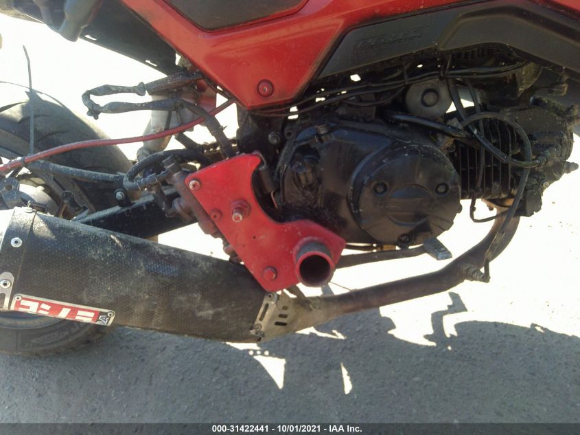 2017 HONDA GROM 125 - MLHJC6111H5205196