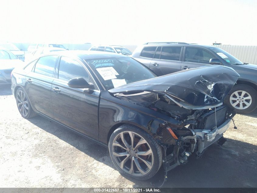 2014 AUDI A6 2.0T PREMIUM PLUS WAUGFAFC6EN096440