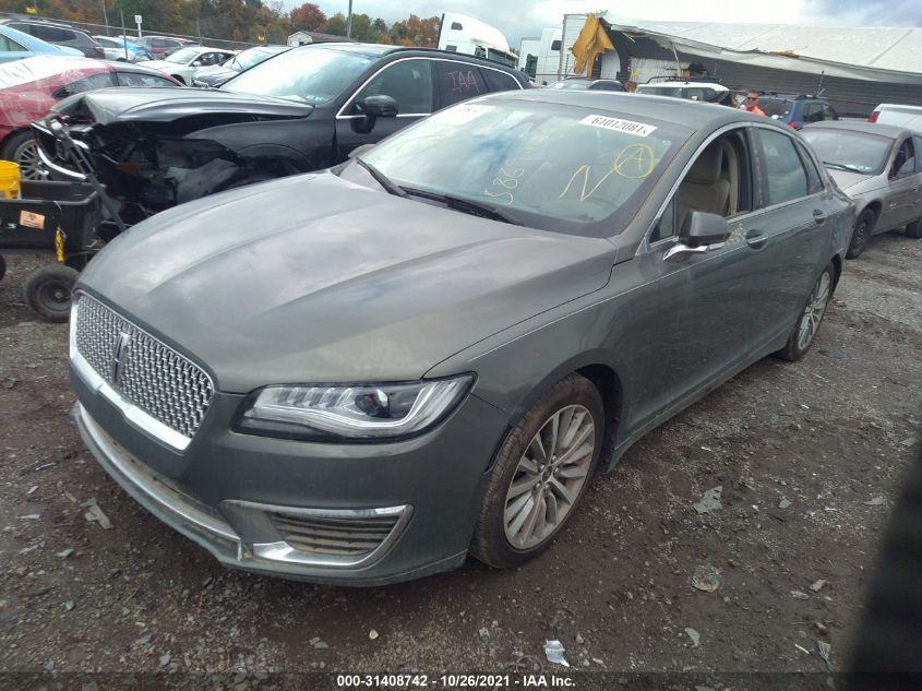 2017 LINCOLN MKZ SELECT 3LN6L5D93HR614524