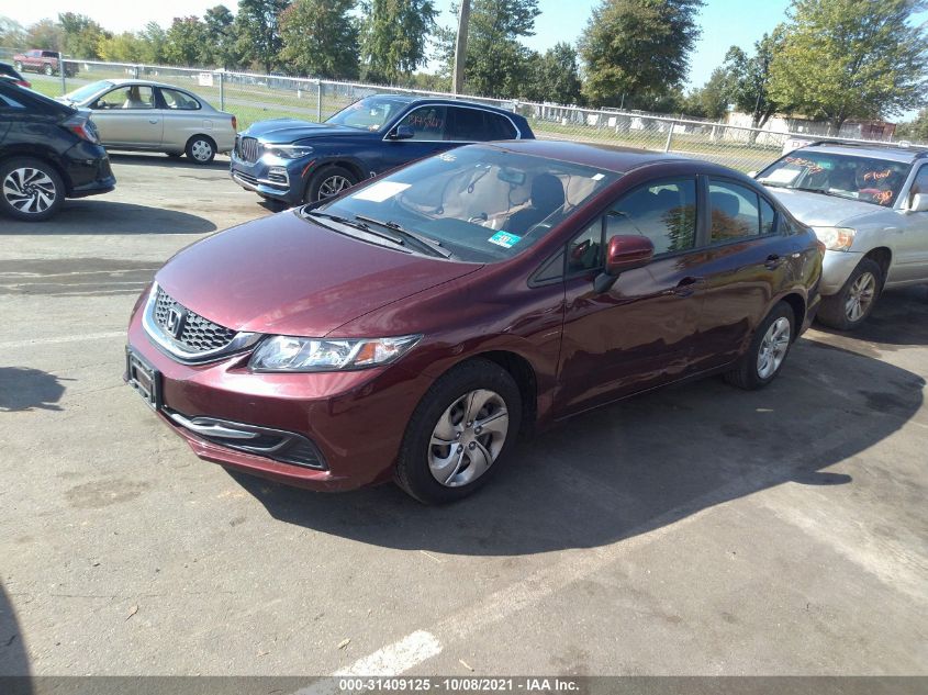 2015 HONDA CIVIC SEDAN LX 19XFB2F53FE207260
