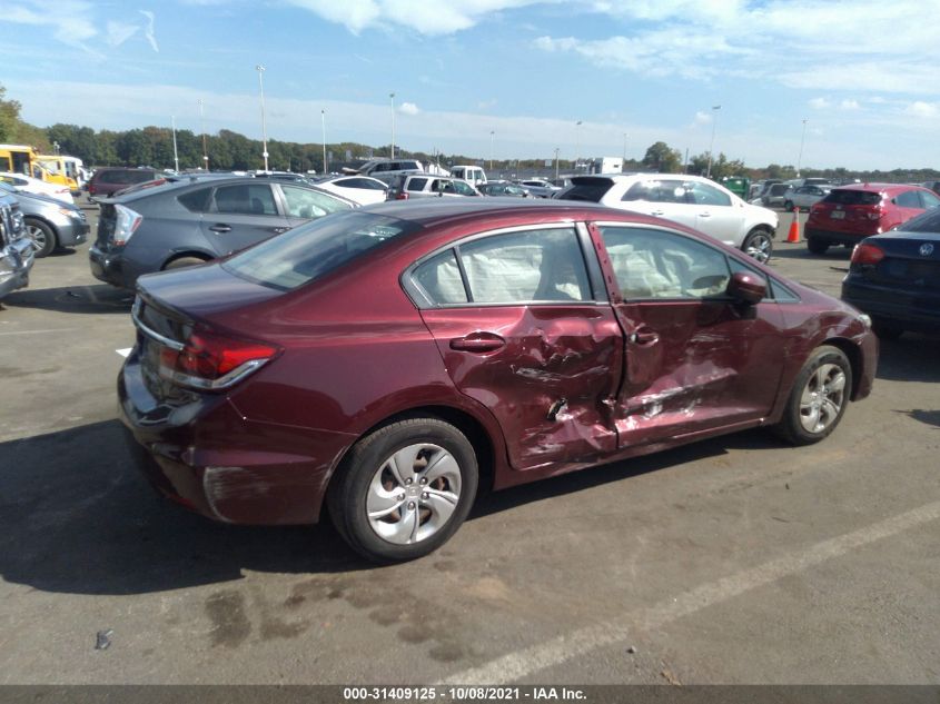 2015 HONDA CIVIC SEDAN LX 19XFB2F53FE207260