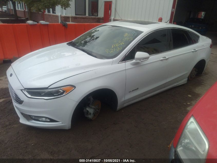 2018 FORD FUSION HYBRID TITANIUM/PLATINUM 3FA6P0RUXJR206395
