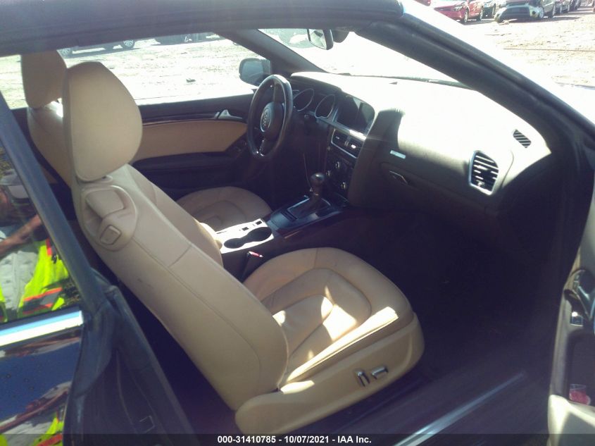 2014 AUDI A5 PREMIUM WAUAFAFH5EN011444