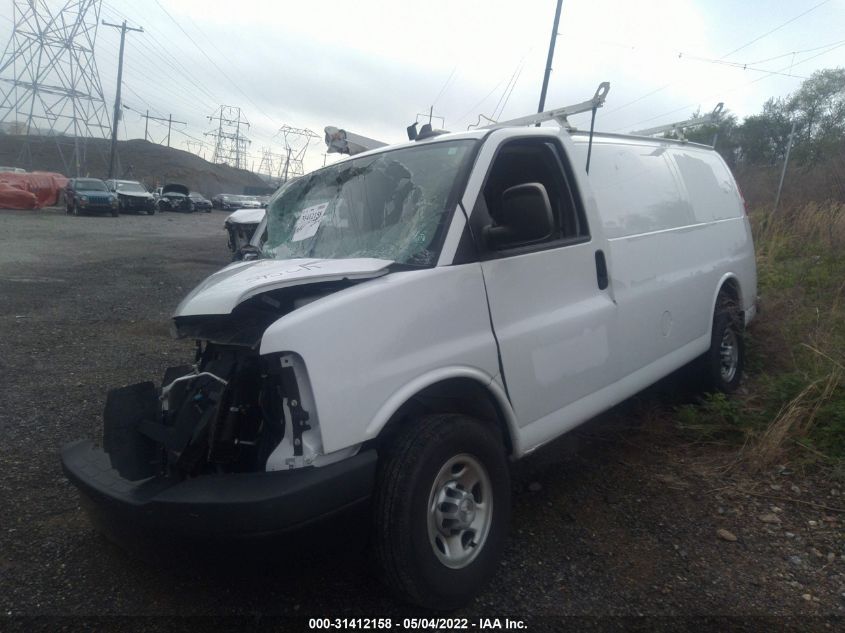 2019 CHEVROLET EXPRESS CARGO VAN 1GCWGAFP8K1183712