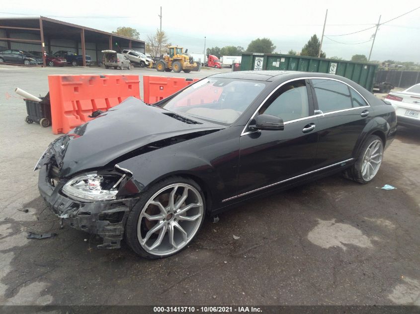 2013 MERCEDES-BENZ S-CLASS S 550 WDDNG9EB4DA536133