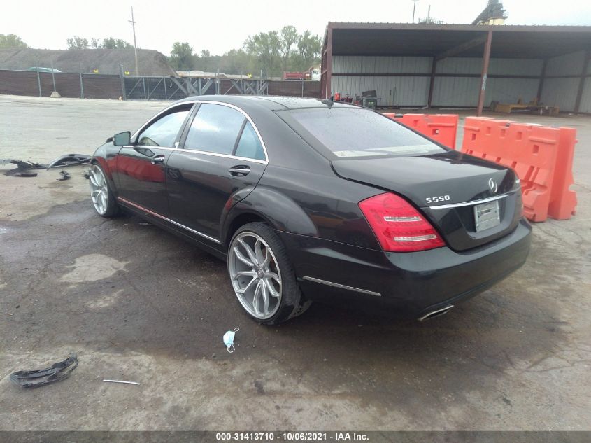 2013 MERCEDES-BENZ S-CLASS S 550 WDDNG9EB4DA536133
