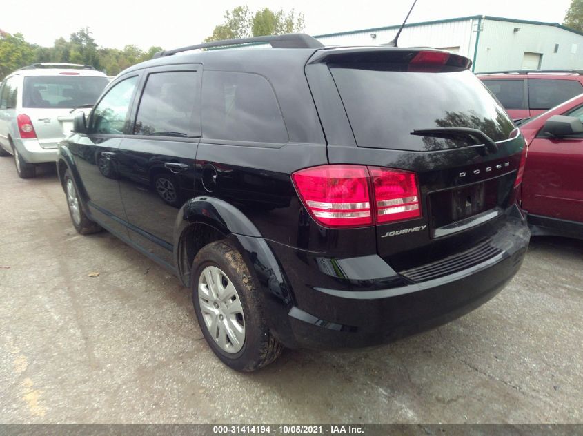 2018 DODGE JOURNEY SE 3C4PDCAB0JT384533