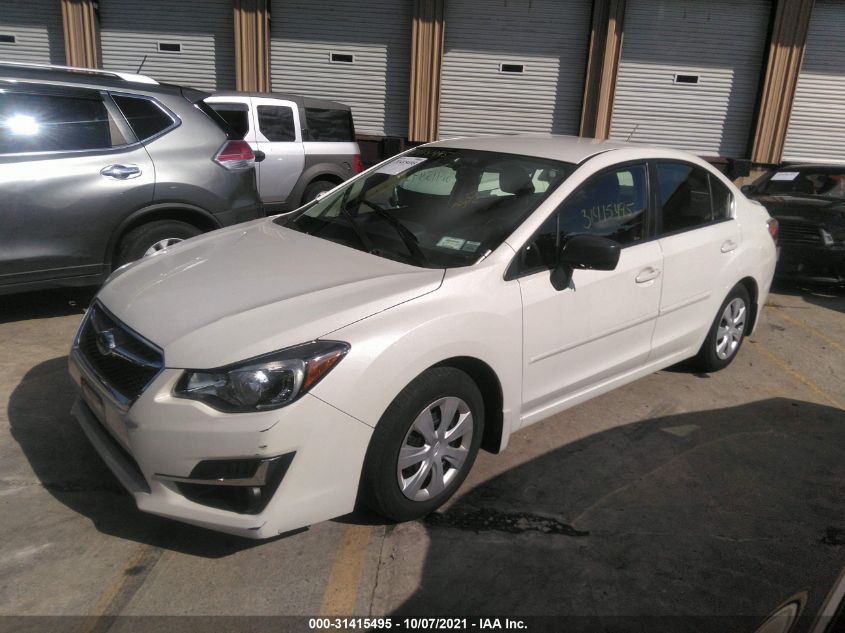 2016 SUBARU IMPREZA SEDAN JF1GJAA60GH015524